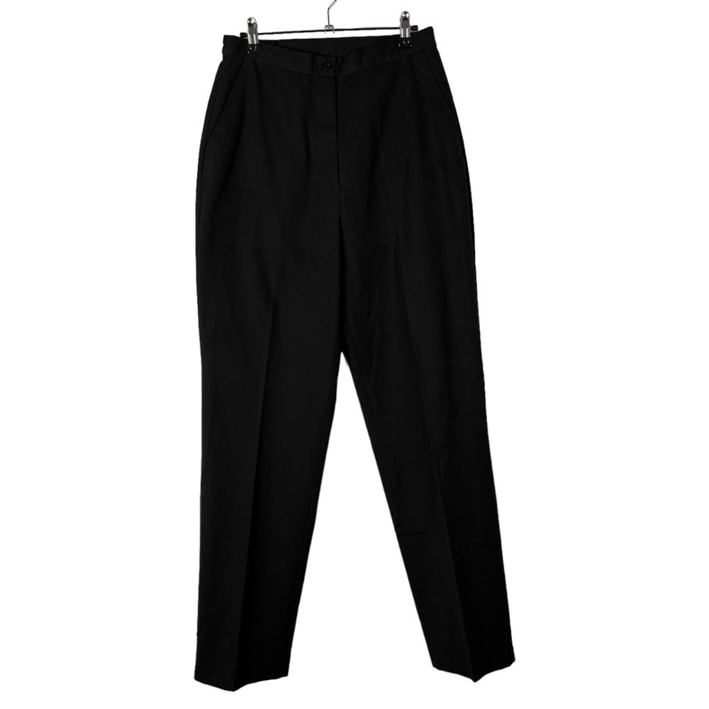 Draper's & Damon's Tall Black‎ Vintage High Rise Straight Leg Pants 12L